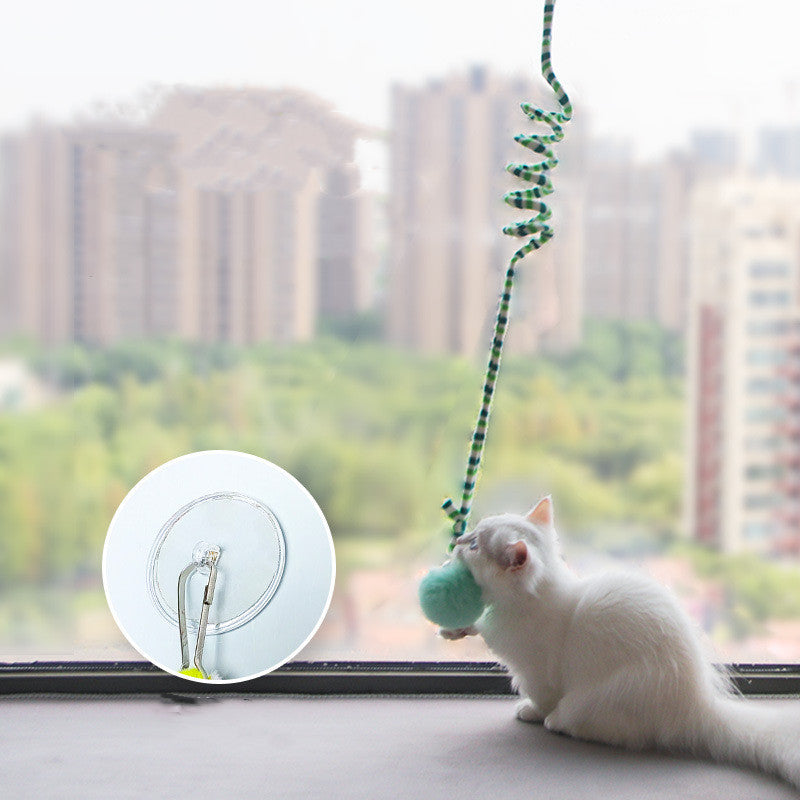 Cat Hanging Toy Simulation Cat Toy Funny Self-hey Toy For Kitten Playing Teaser Wand Pets Accessories