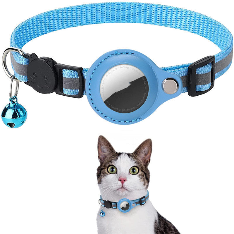 Reflective Waterproof Airtag Collar Case – Pet Protective Cover