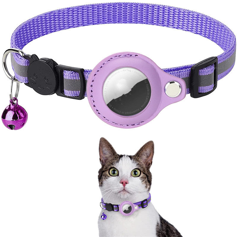 Reflective Waterproof Airtag Collar Case – Pet Protective Cover