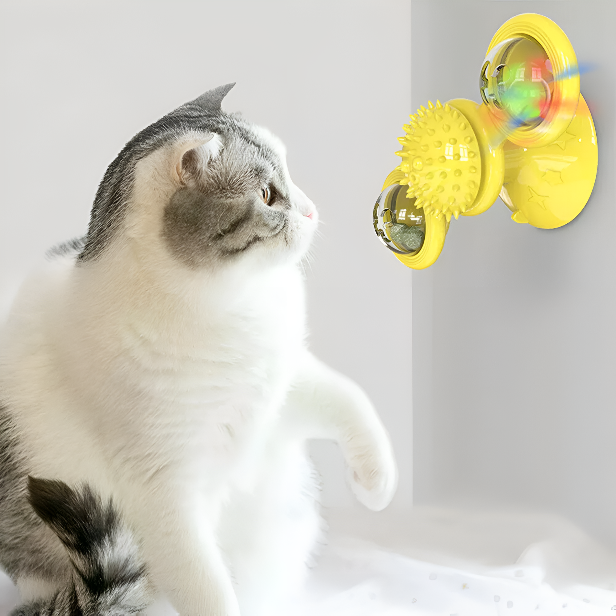 Premium Windmill Cat Toy With Catnip
