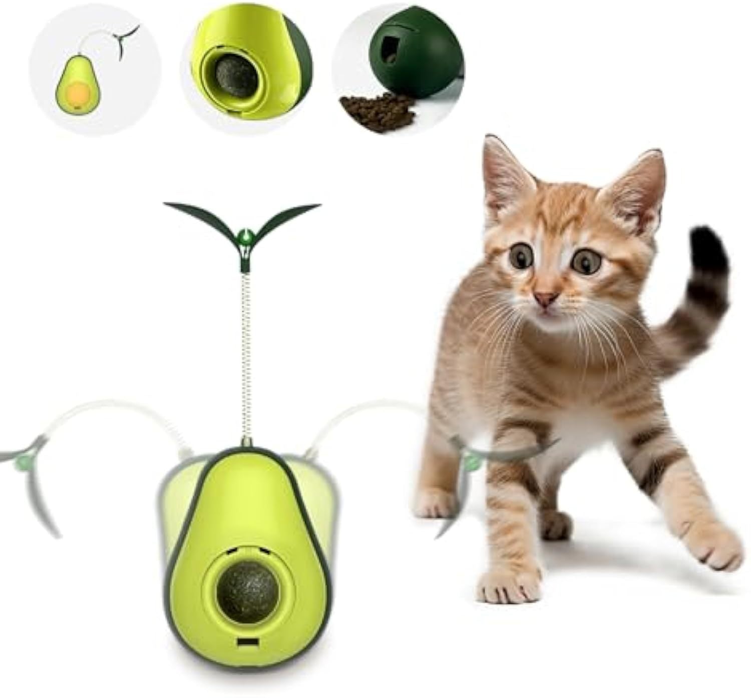 Catnip Self-Grooming Cat Toy – Corner Massage & Face Scraper Brush