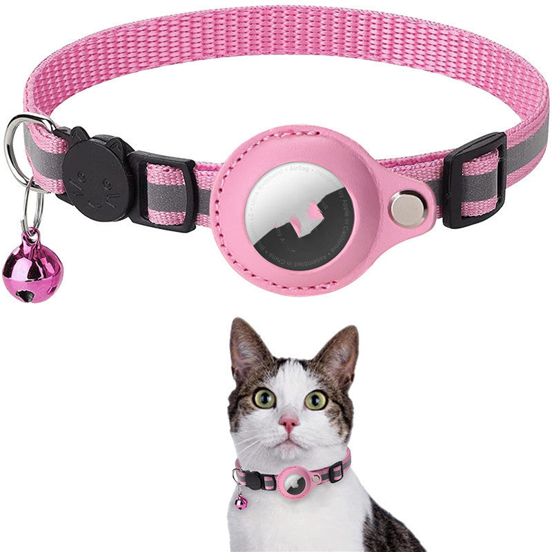 Reflective Waterproof Airtag Collar Case – Pet Protective Cover