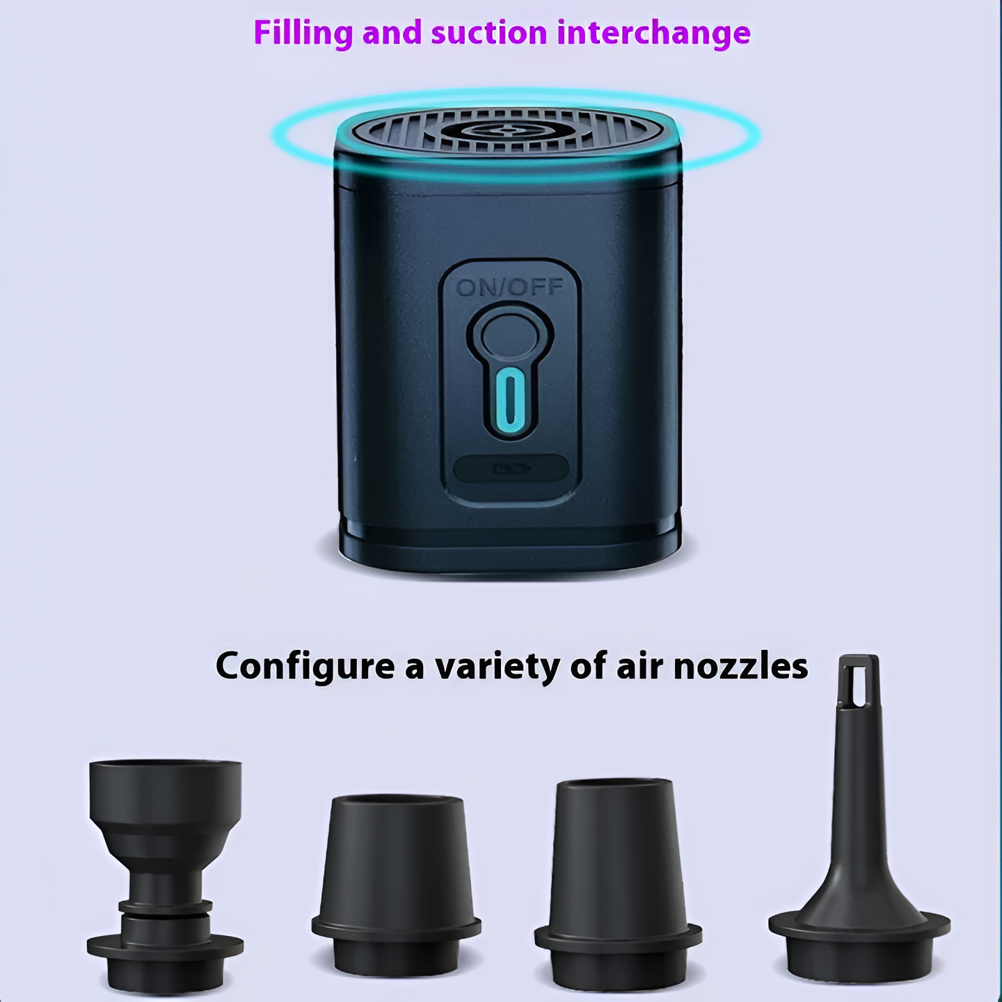 Vacuum Compression Bag Wireless Charging Electric Suction
