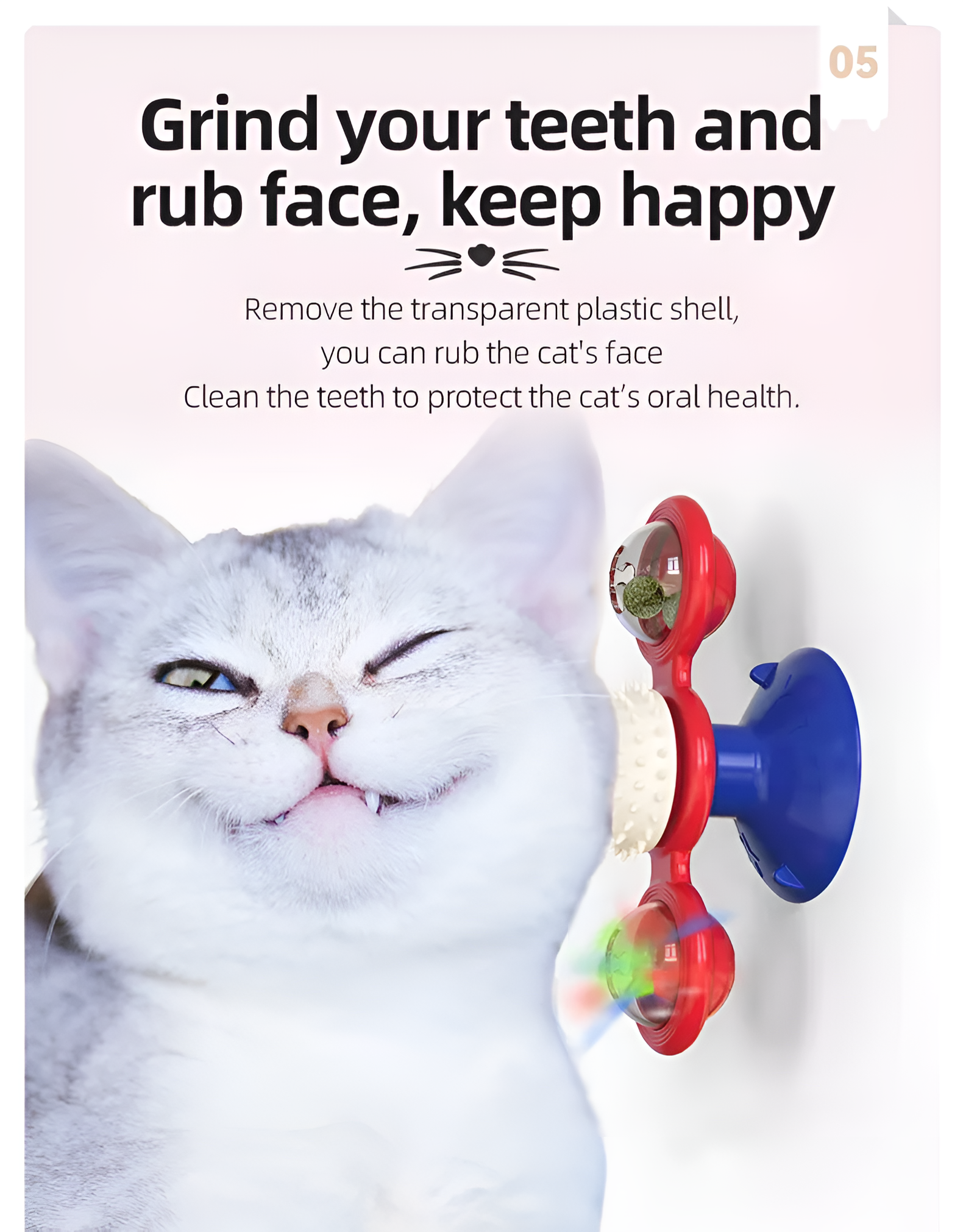 Premium Windmill Cat Toy With Catnip