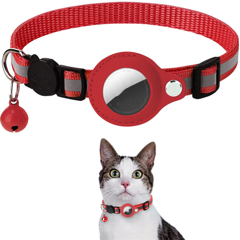 Reflective Waterproof Airtag Collar Case – Pet Protective Cover
