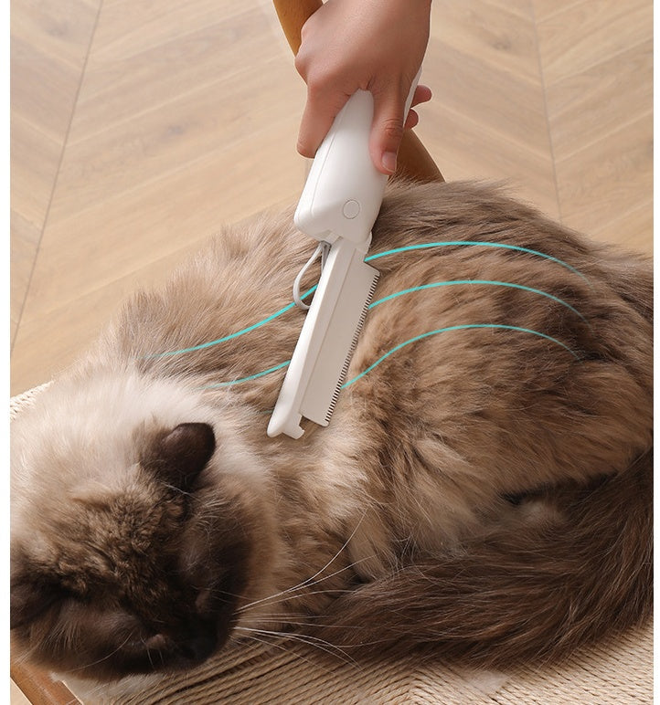 Pet Grooming Brush – Hair Removal & Shedding Control for Cats & Dogs