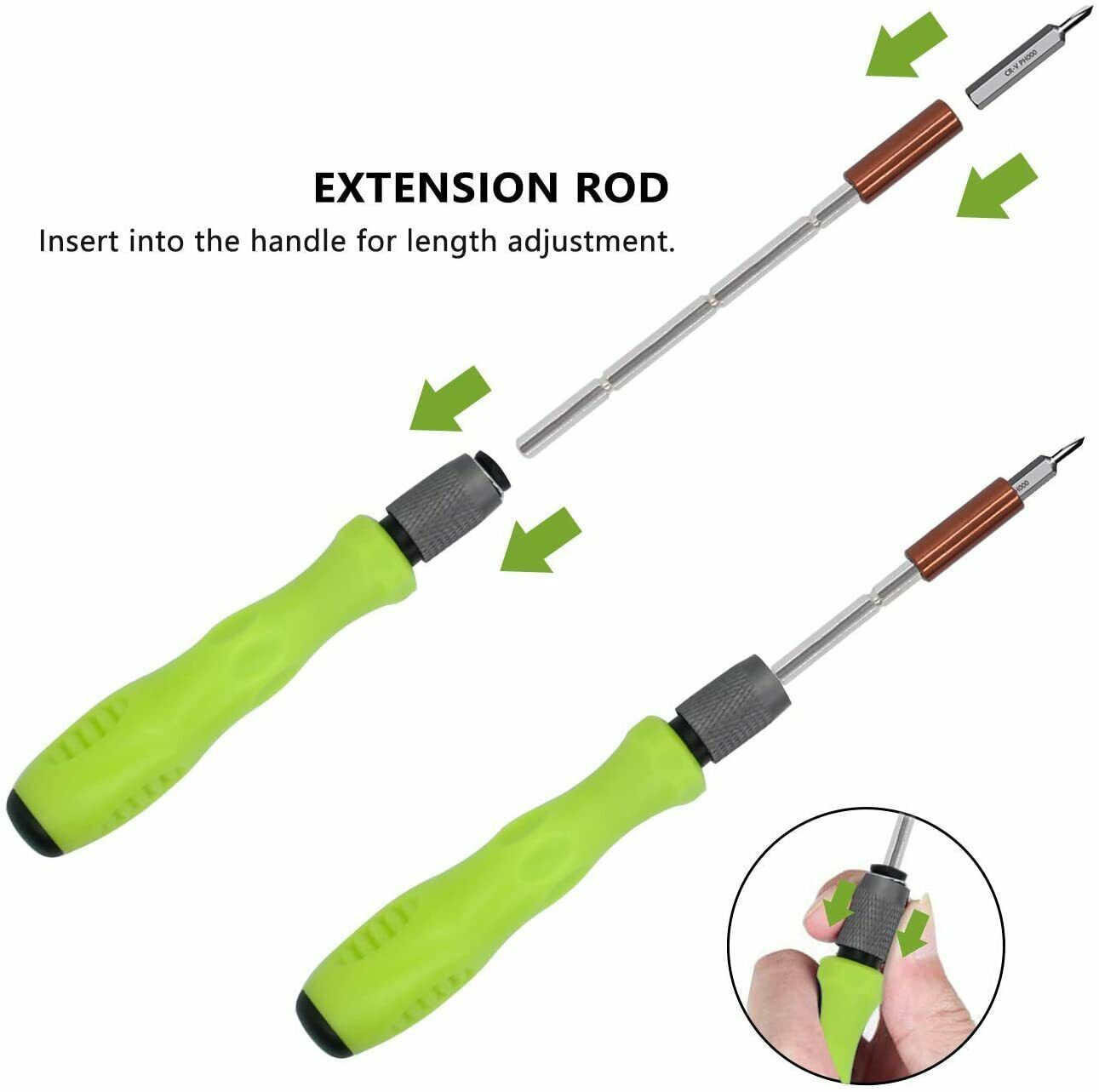 32 IN 1 Small Magnetic Screwdriver Set Torx Driver