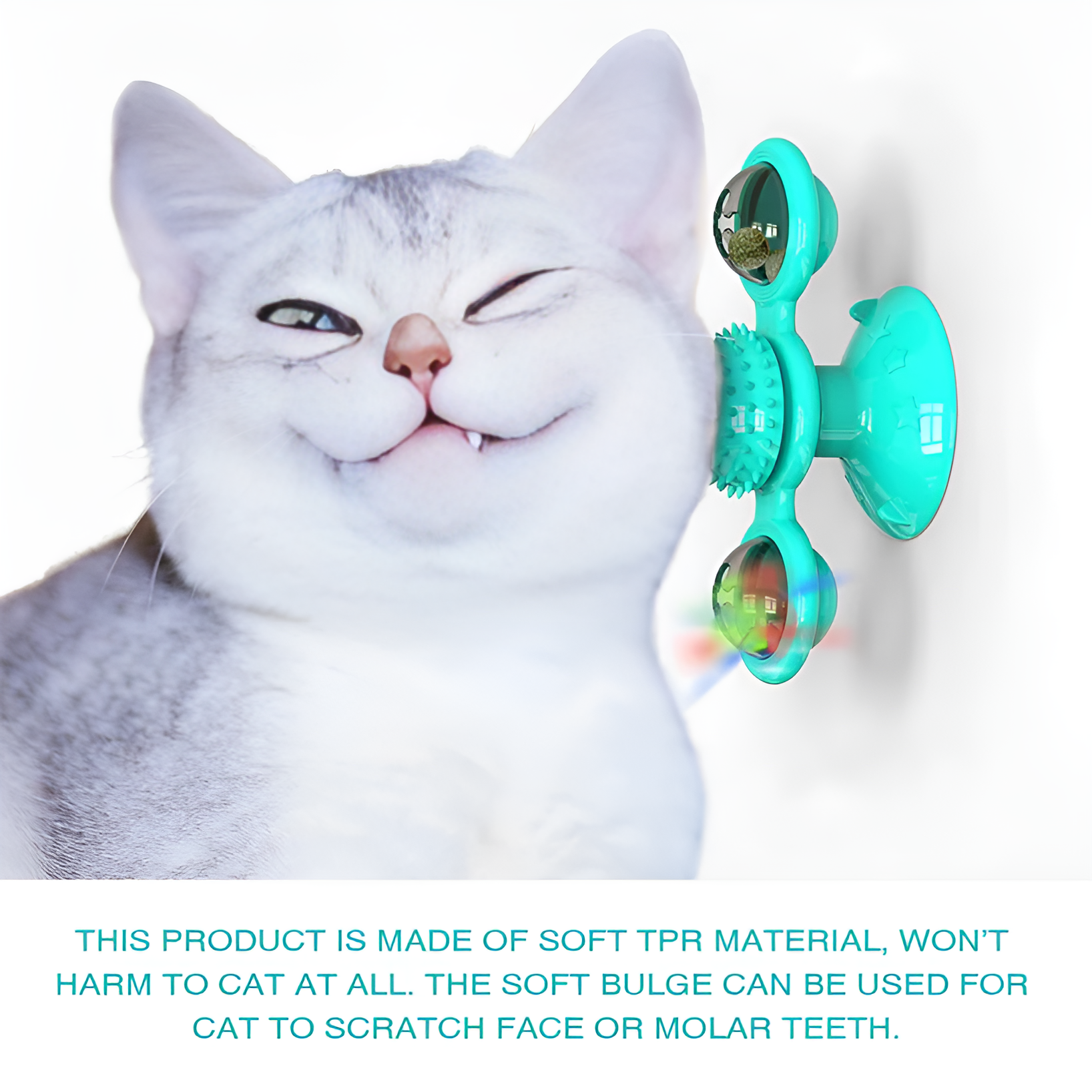 Premium Windmill Cat Toy With Catnip