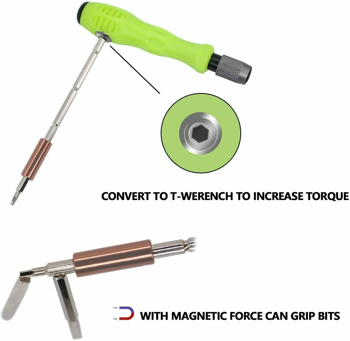 32 IN 1 Small Magnetic Screwdriver Set Torx Driver