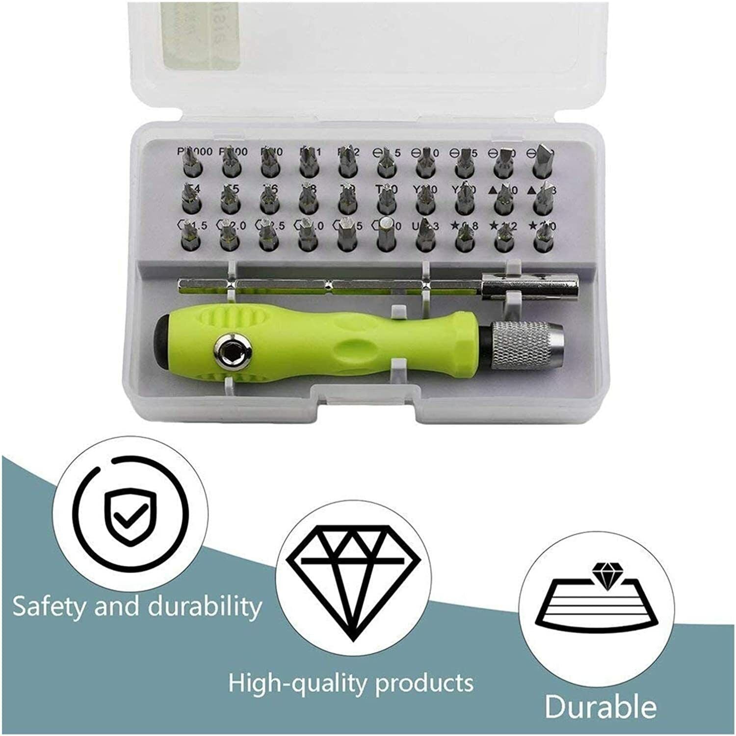 32 IN 1 Small Magnetic Screwdriver Set Torx Driver