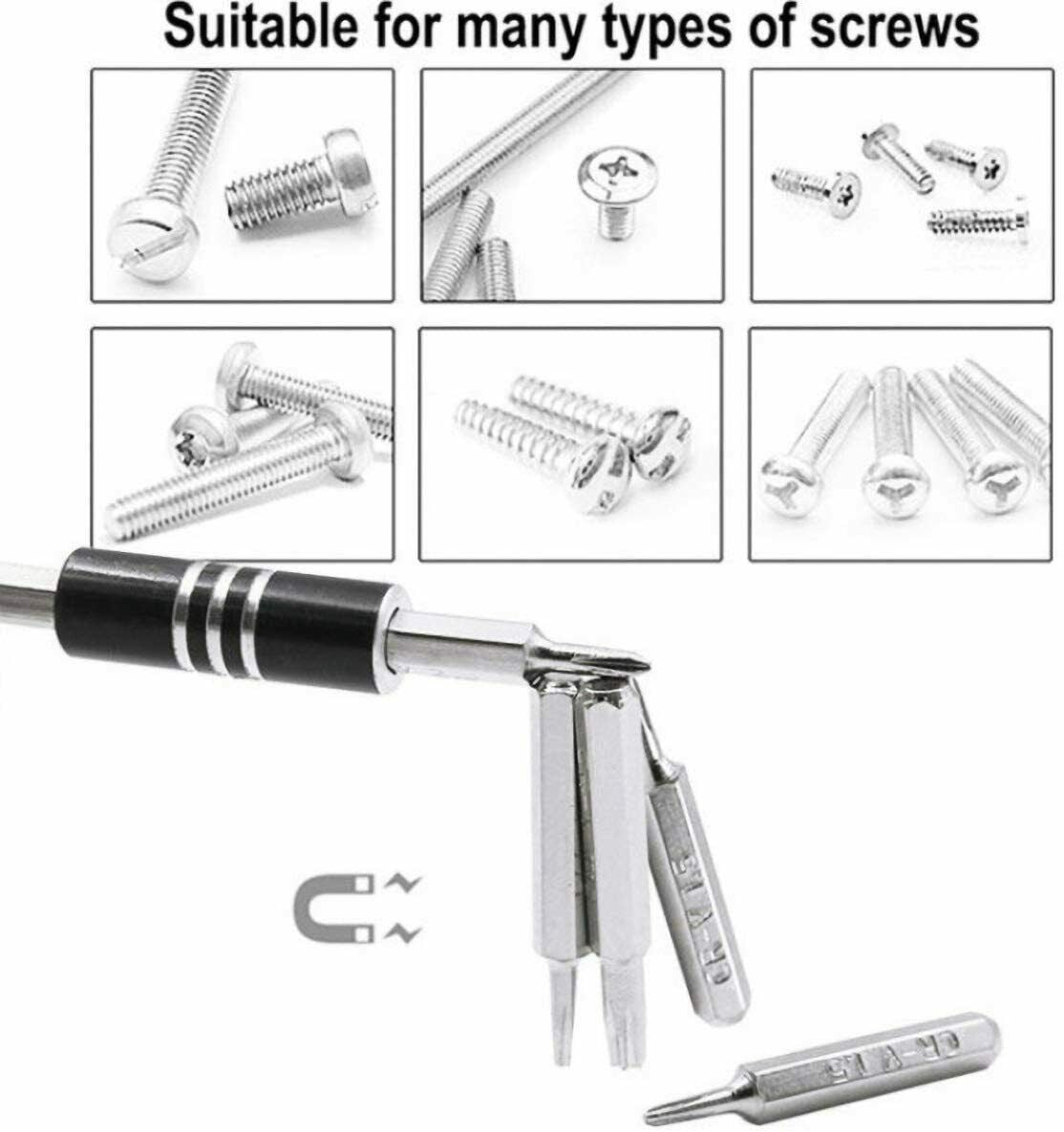 32 IN 1 Small Magnetic Screwdriver Set Torx Driver