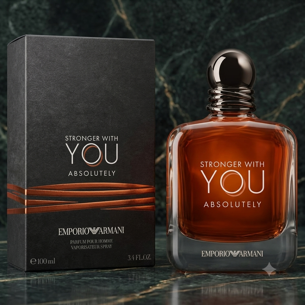 Emporio Armani Stronger With You Absolutely Eau de Parfum 100ml (3.4 fl oz) | New in Box |