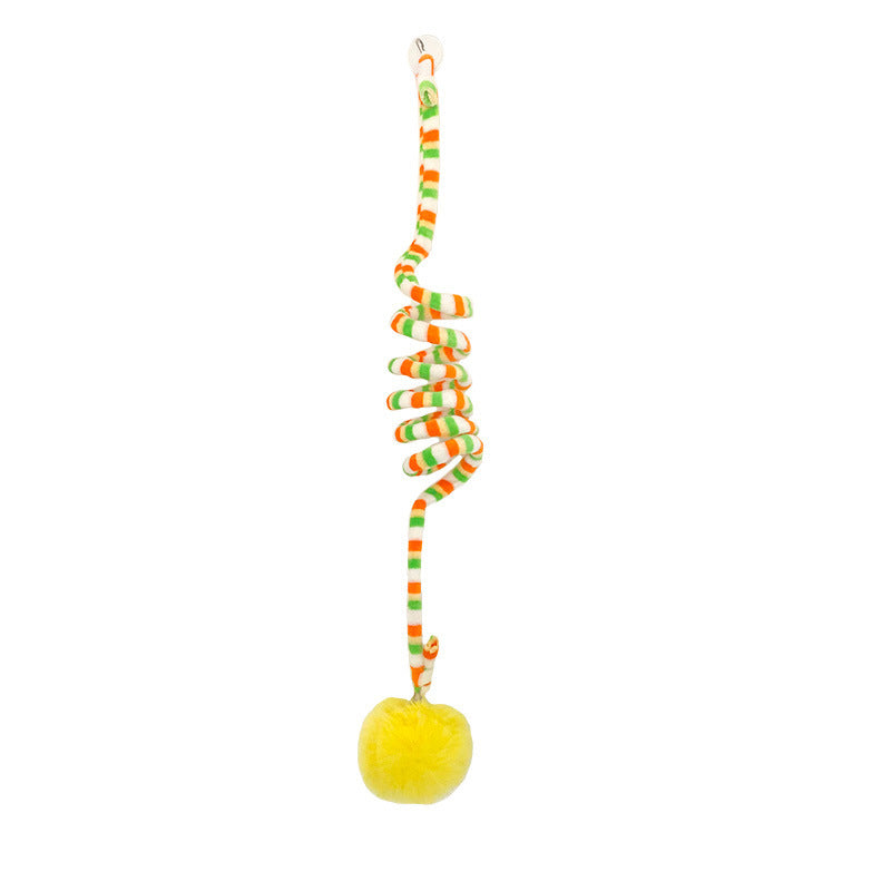 Cat Hanging Toy Simulation Cat Toy Funny Self-hey Toy For Kitten Playing Teaser Wand Pets Accessories