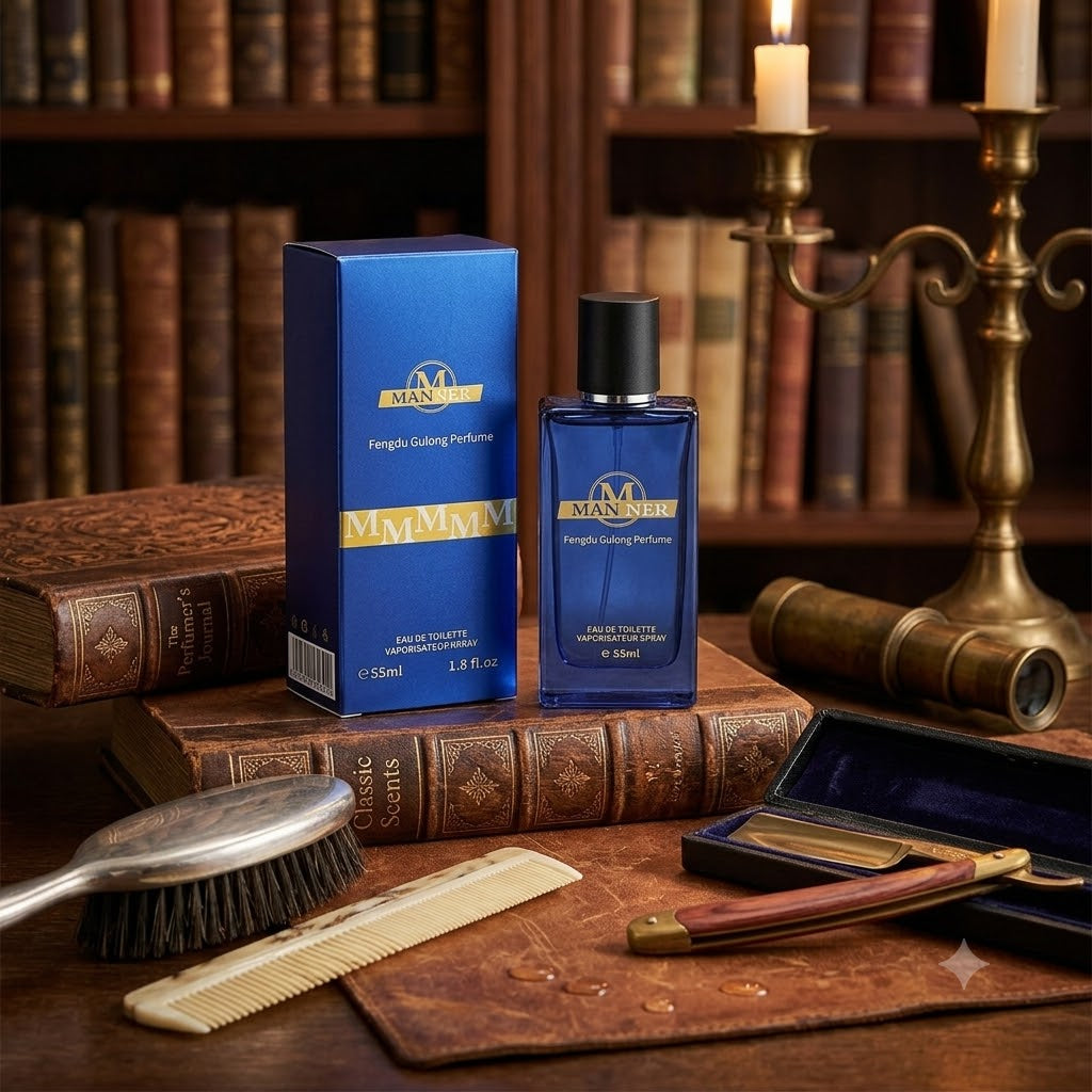 Luxury Wood Tone Men's Cologne 55ml
