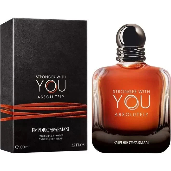 Emporio Armani Stronger With You Absolutely Eau de Parfum 100ml (3.4 fl oz) | New in Box |