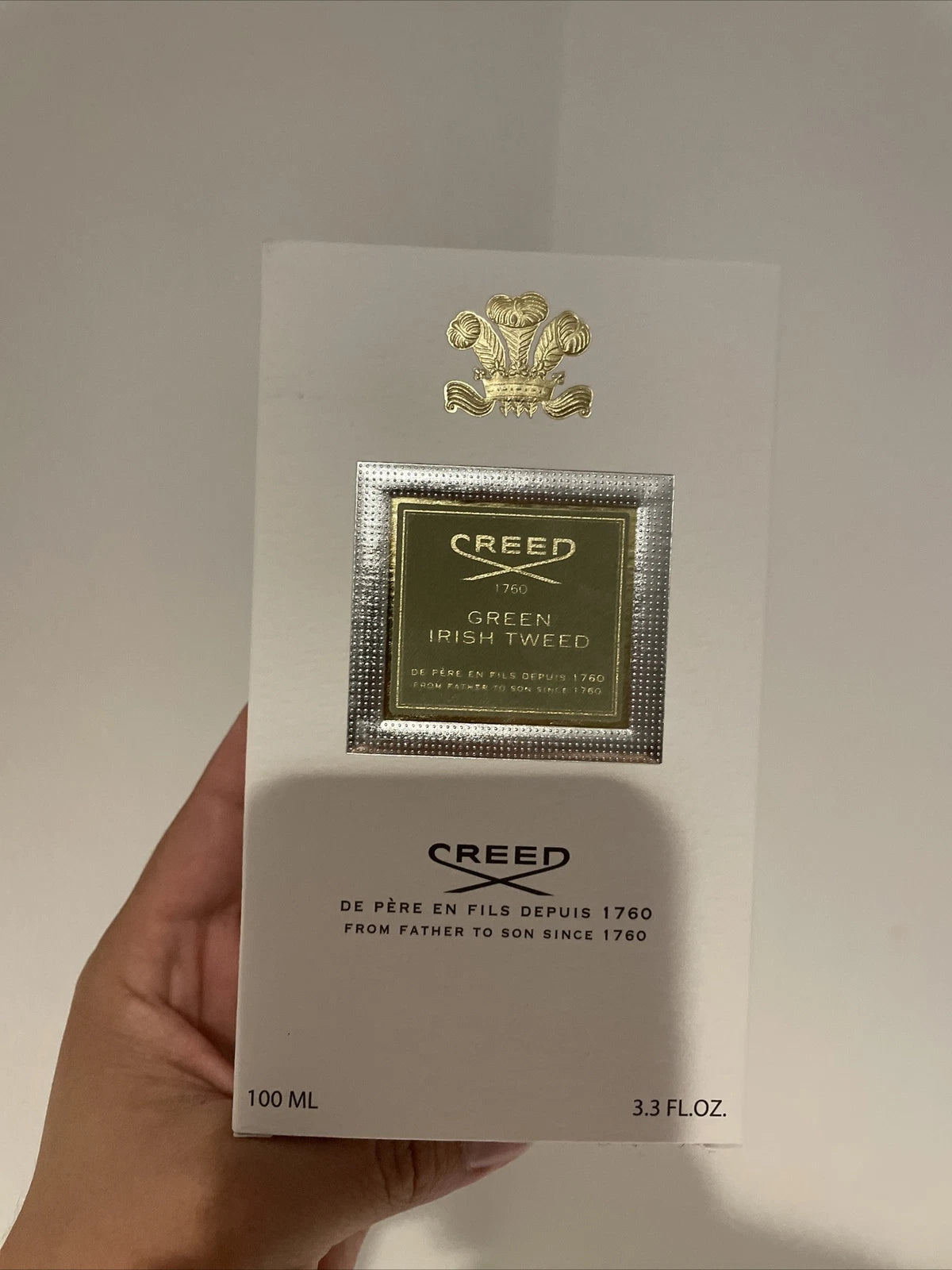 Creed Green Irish Tweed Eau de Parfum 100ml (3.3 oz) Spray | Luxury Men's Fragrance
