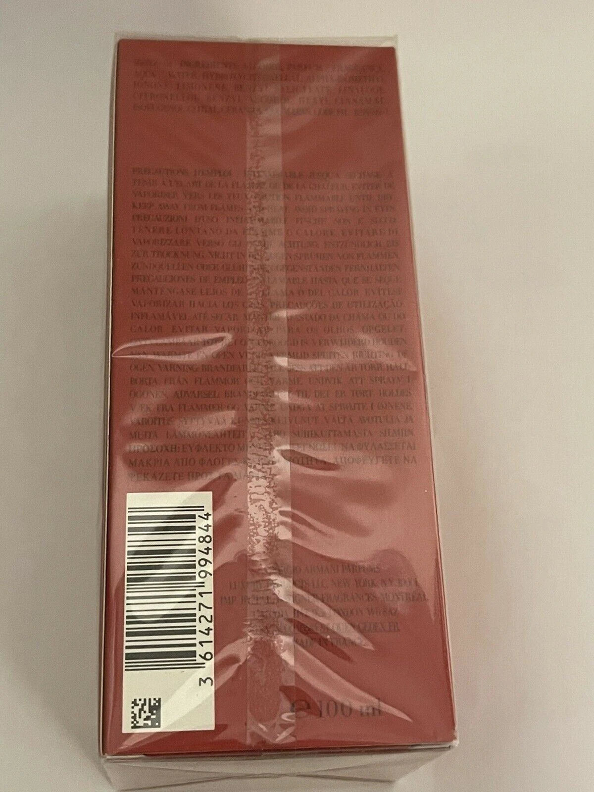 Armani Si Passione EDP 3.4 Oz Women Perfume Original